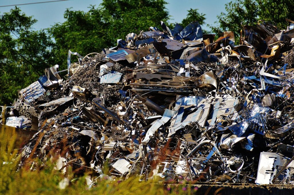 Photo of scrap metal