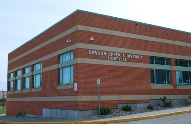 Dawson Creek hospital emergency department is closed until 10 tonight