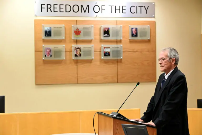 Fort St John honours former mayor Steve Thorlakson with Freedom of City award